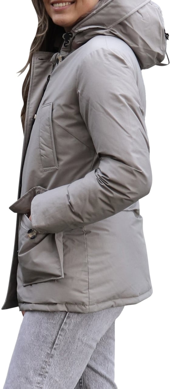 Airforce Pocket Parka Paloma Grey Grijs