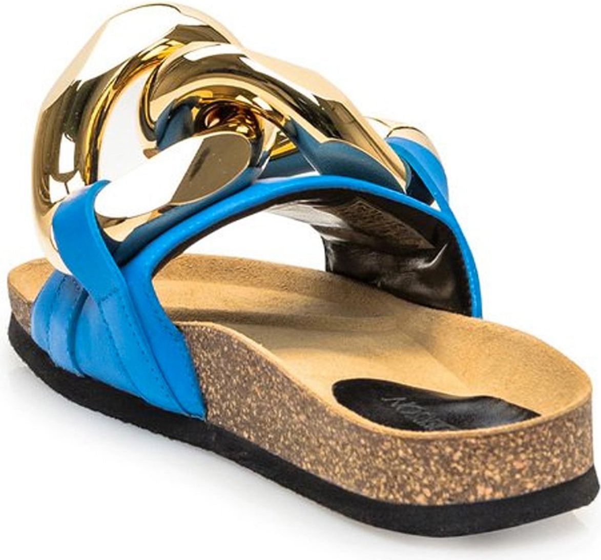 J.W. Anderson Jw Anderson Leather Flat Sandals Blauw