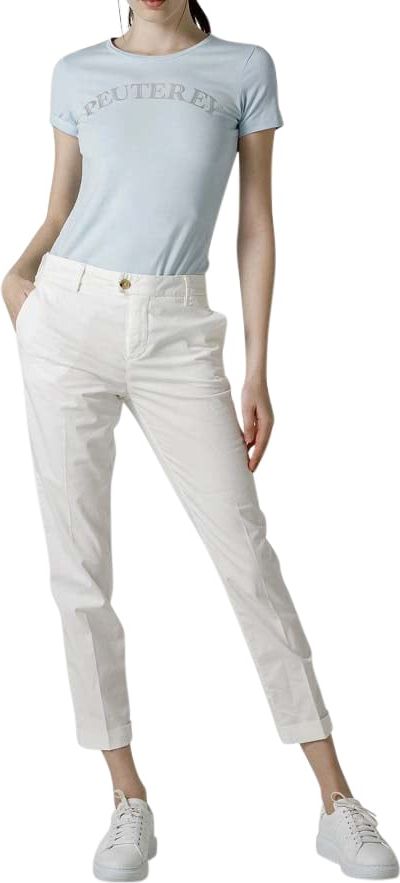 Peuterey Trousers White Wit