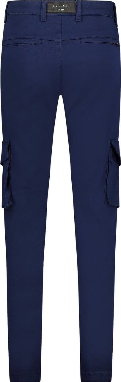 My Brand Basic Cargo Pants Blauw Blauw