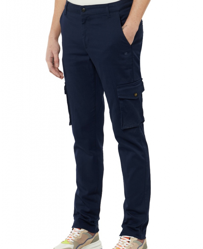 My Brand Basic Cargo Pants Blauw Blauw