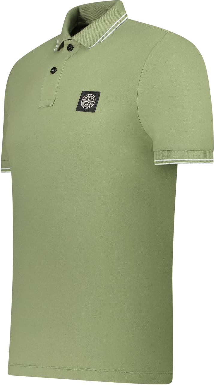 Stone Island Polo Groen Groen
