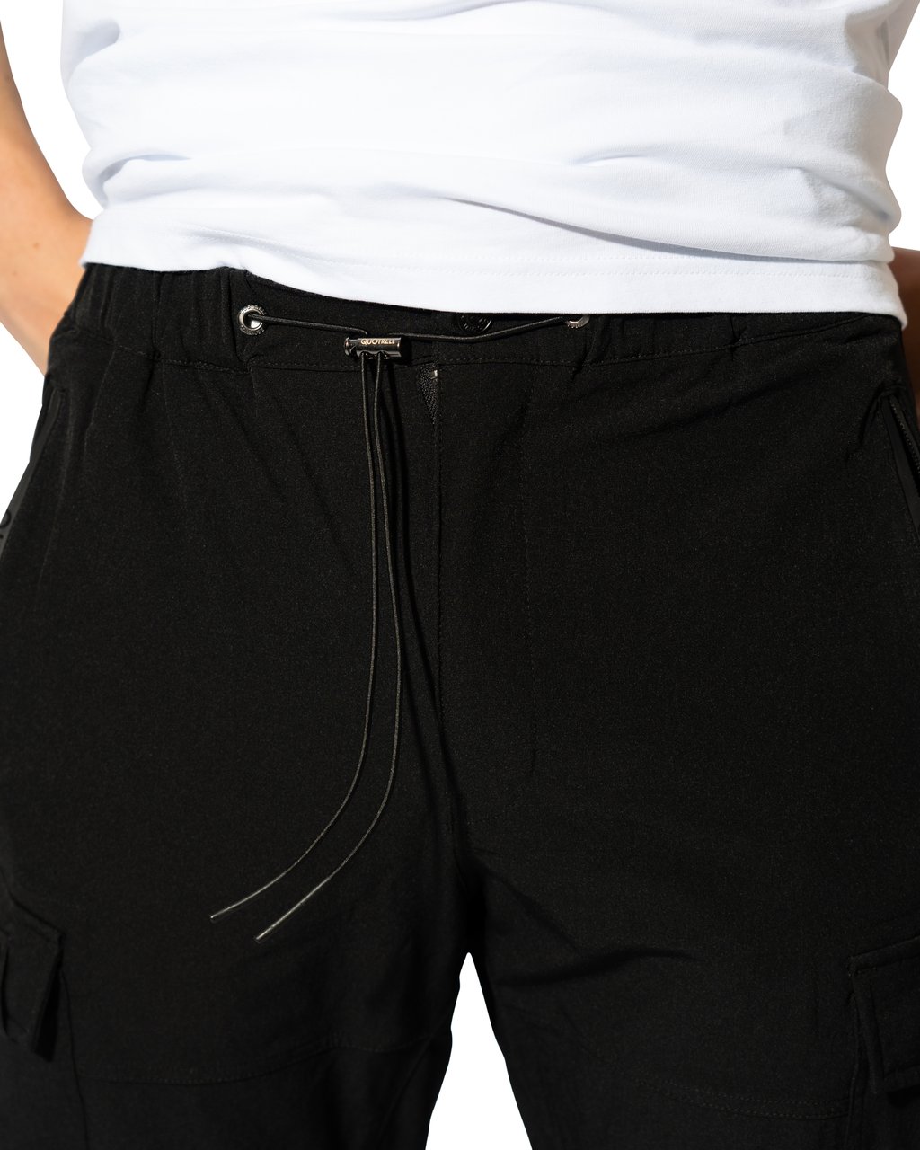 Quotrell Seattle Cargo Pants Zwart