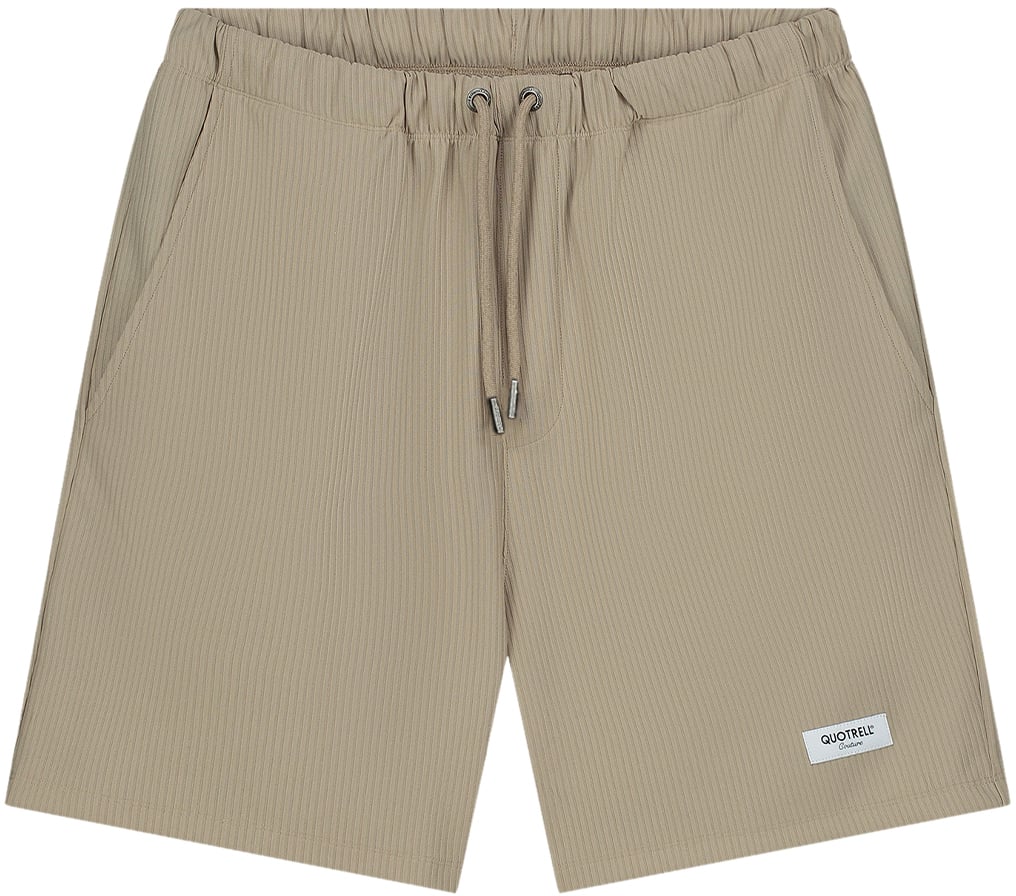 Quotrell Avignon Shorts | Stone Beige