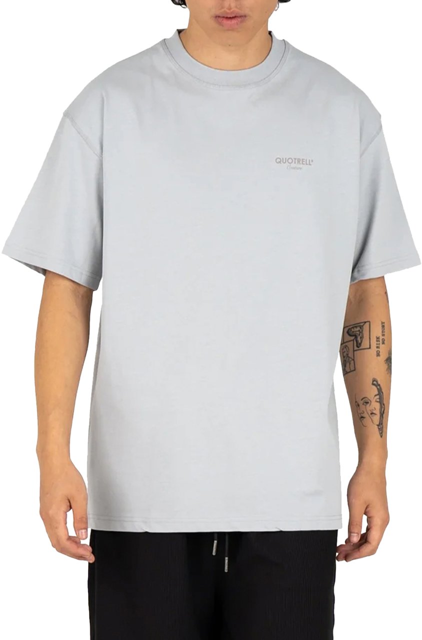 Quotrell Quotrell Saracota T-Shirt Stone - Grijs Groen