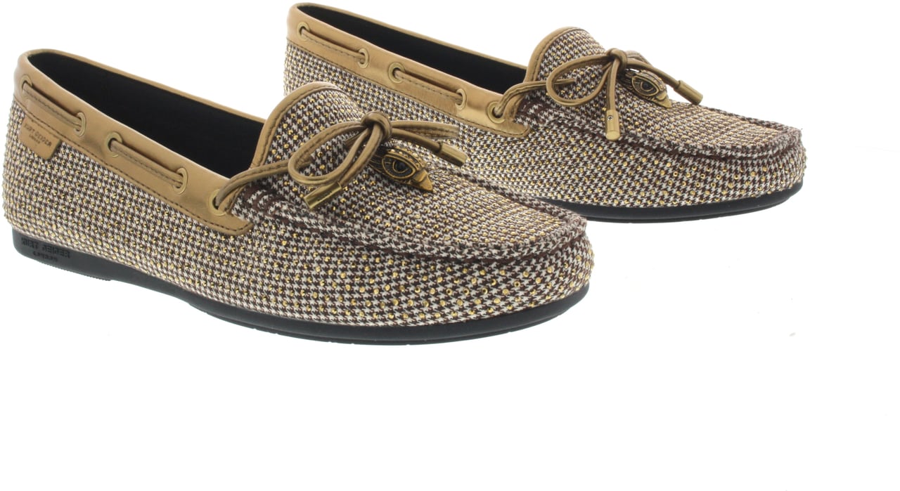 Kurt Geiger London Instappers & Ballerina's Kurt Geiger Kurt Geiger Eagle Moccasin Beige Beige