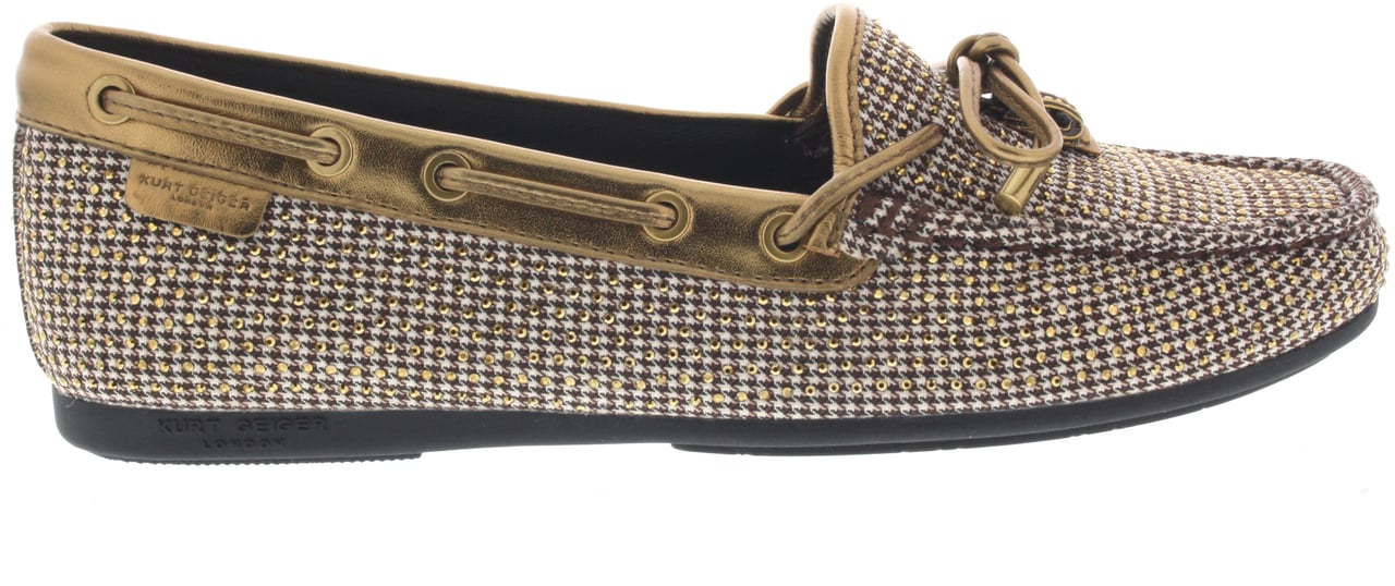 Kurt Geiger London Instappers & Ballerina's Kurt Geiger Kurt Geiger Eagle Moccasin Beige Beige