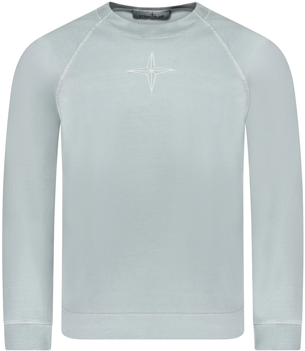 Stone Island Sweater Blauw Blauw