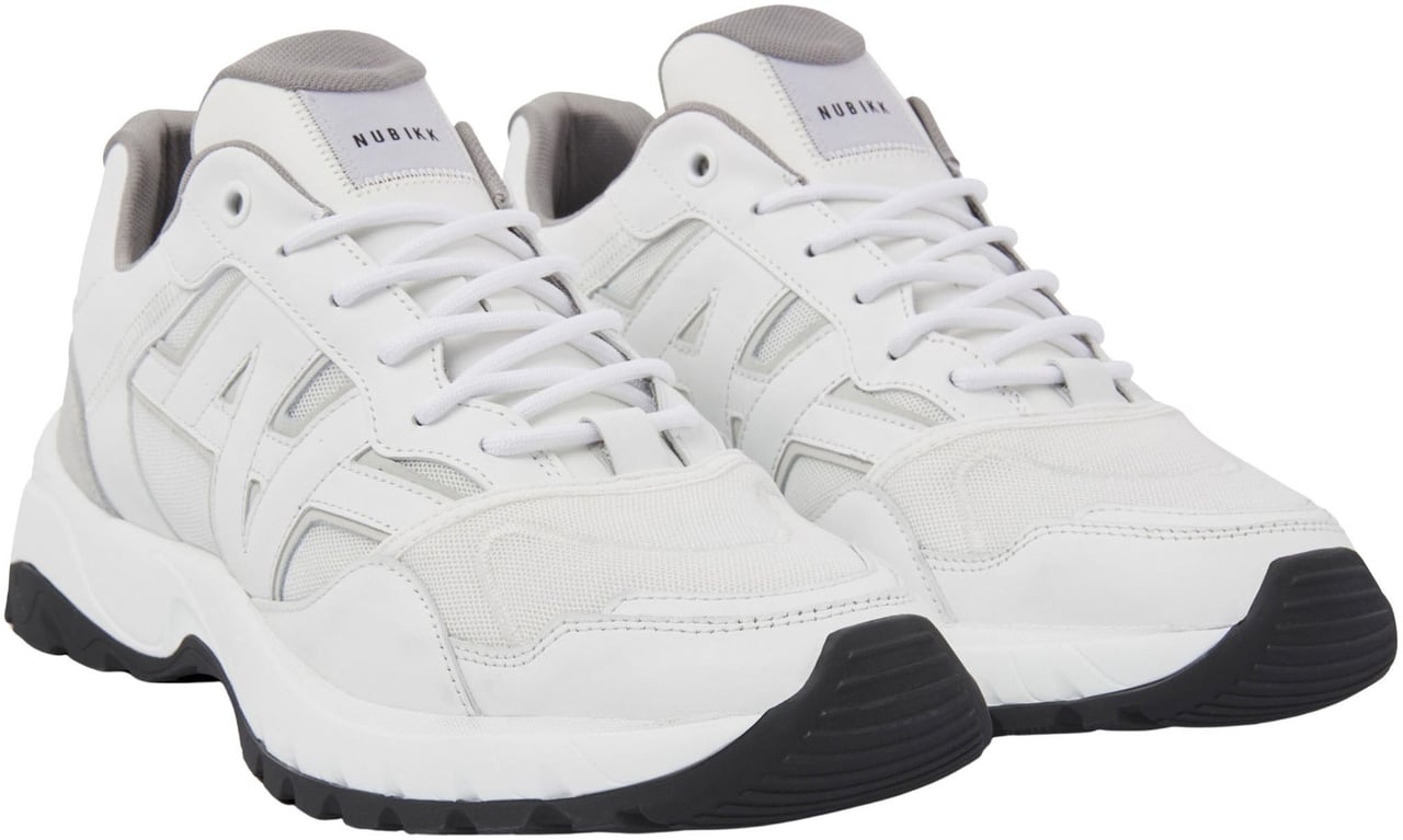 Nubikk Ross Trek Edge M | Witte Sneakers Wit