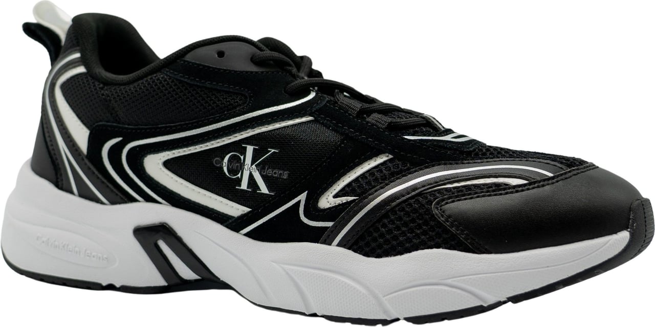 Calvin Klein Retro Tennis Sneakers Zwart