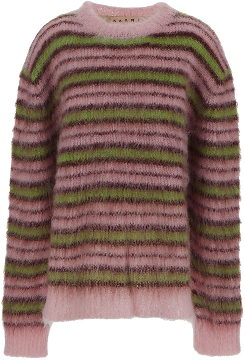 Marni Iconic Brushed Stripes Knitwear Divers