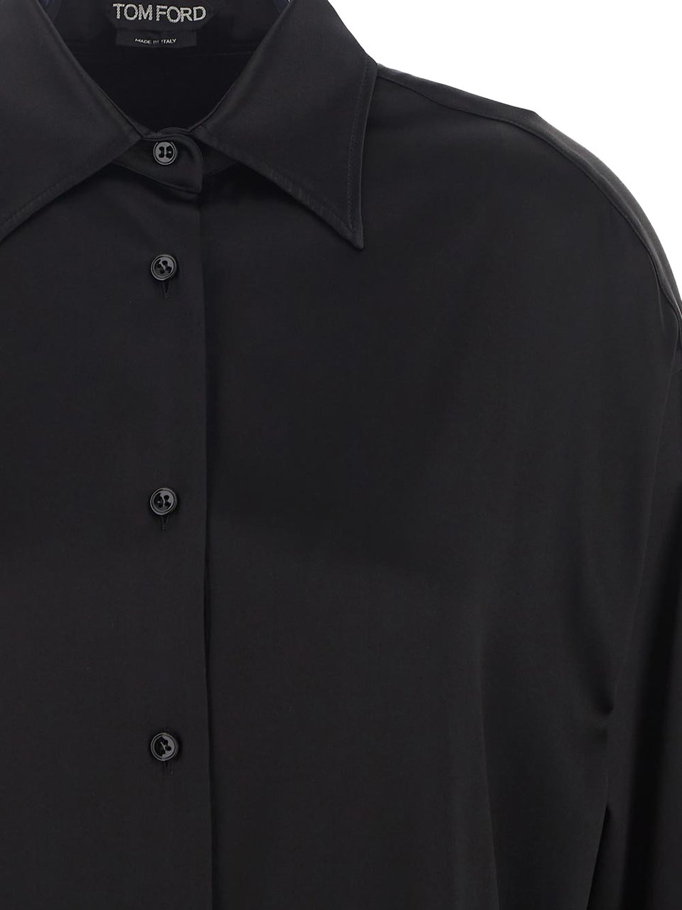 Tom Ford Camicia in Seta Zwart