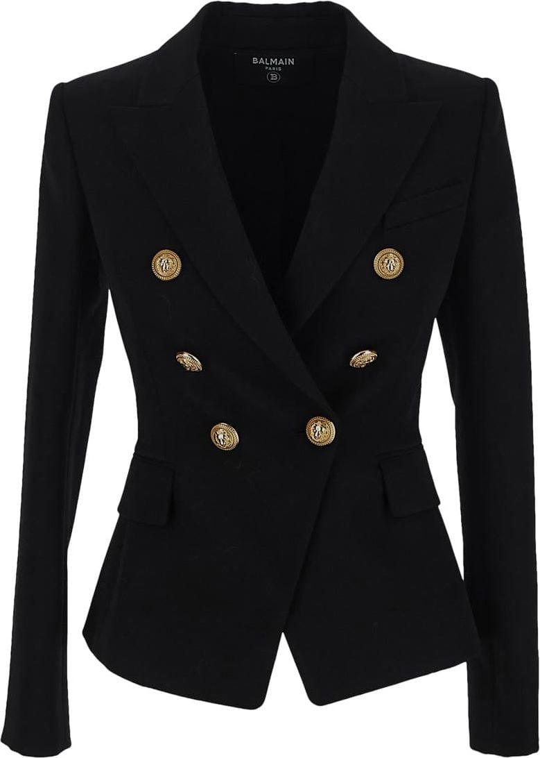 Balmain Classic Jacket Zwart