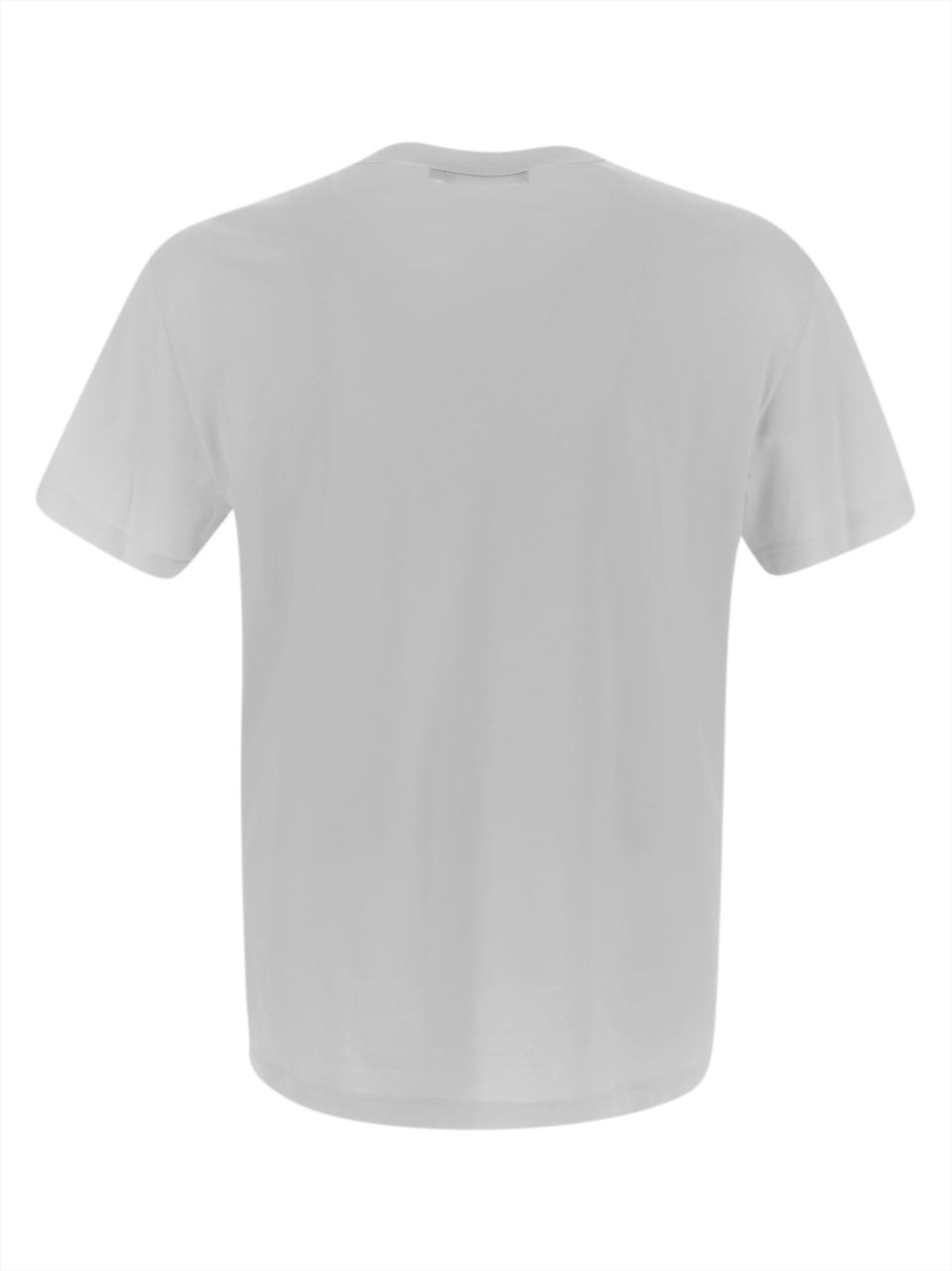 Dolce & Gabbana Cotton T-Shirt With Embossed Logo Wit