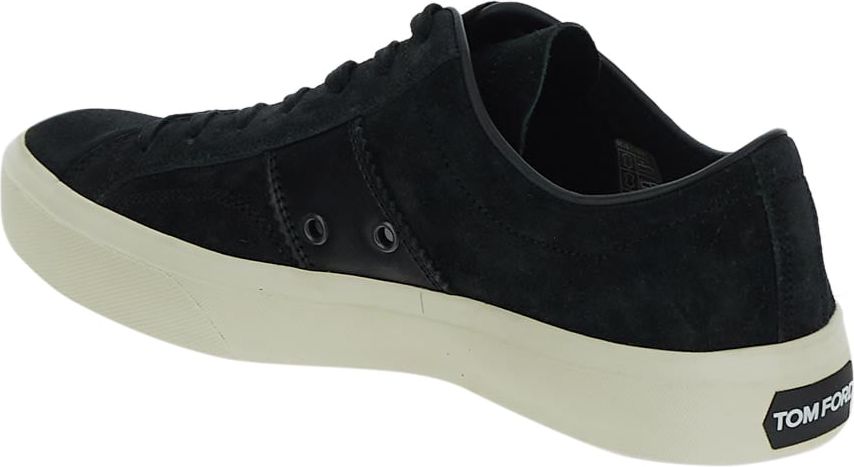 Tom Ford Suede Cambriged Sneakers Zwart