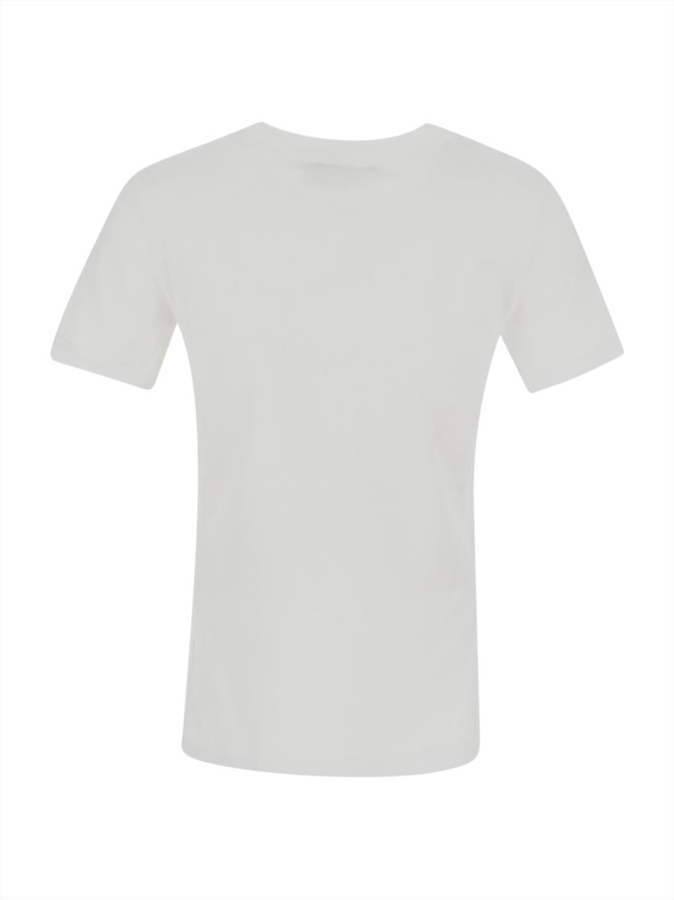 Dolce & Gabbana Jersey T-Shirt With DG Logo Tag Wit