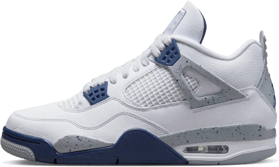 Nike Air Jordan 4 Midnight Navy (GS) Blauw