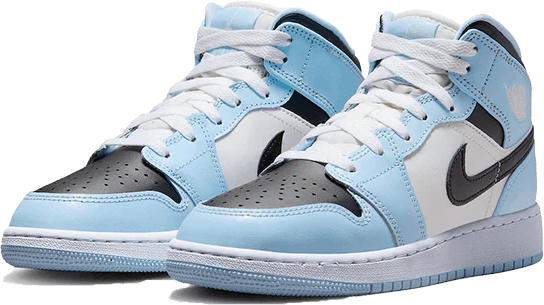 Nike Air Jordan 1 Mid Ice Blue Blauw