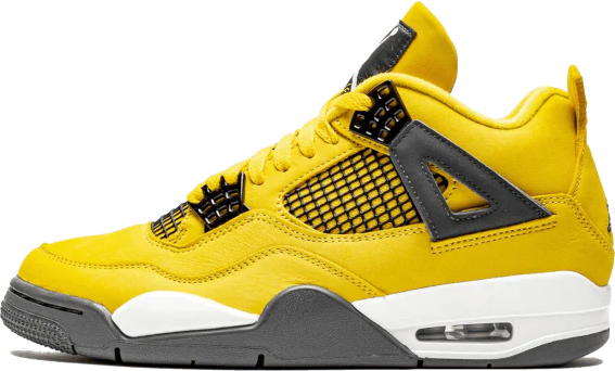 Nike Air Jordan 4 Retro Tour Yellow (Lightning) (GS) Geel