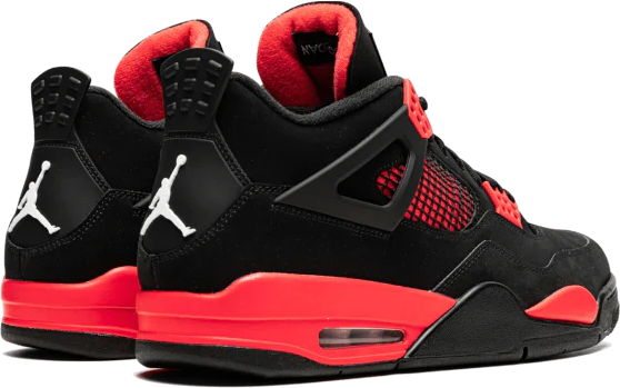 Nike Air Jordan 4 Retro Red Thunder (GS) Rood