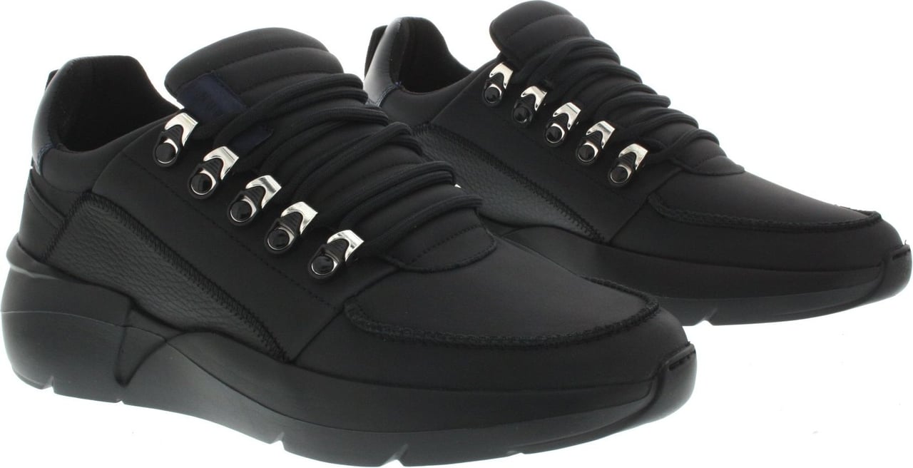 Nubikk Sneakers Roque Roman Black Zwart Zwart