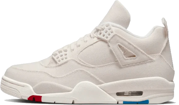 Nike Air Jordan 4 Sail Canvas Beige