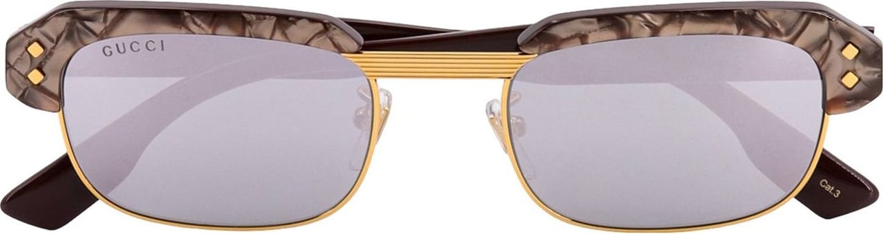 Gucci Metal sunglasses Bruin