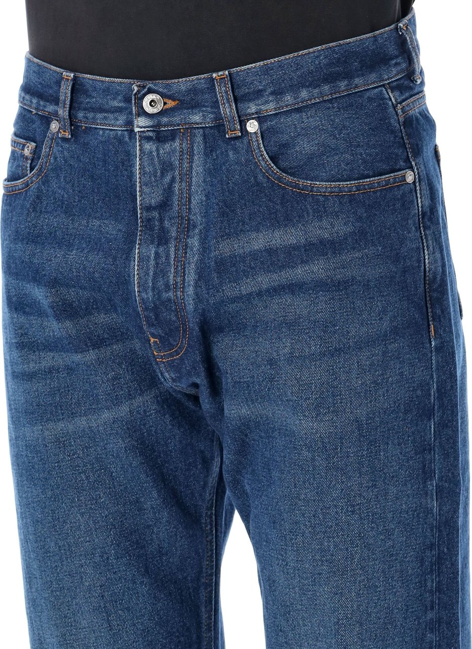 OFF-WHITE Zip skate jeans Blauw