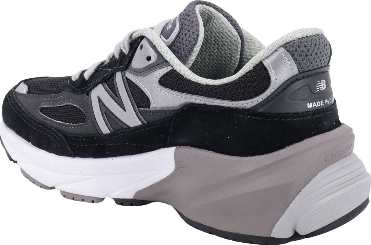 New Balance Nylon and suede sneakers Zwart