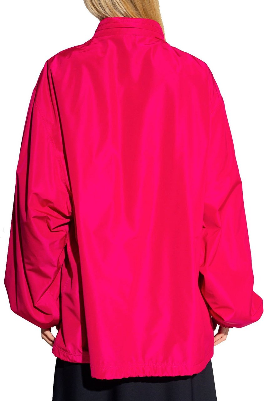 Balenciaga Balenciaga Oversized Logo Jacket Roze