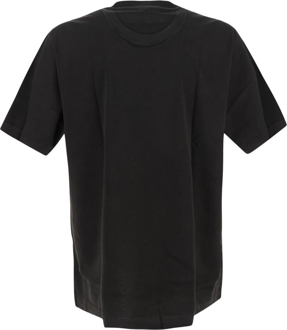Dolce & Gabbana Logo Print Cotton T-Shirt Zwart