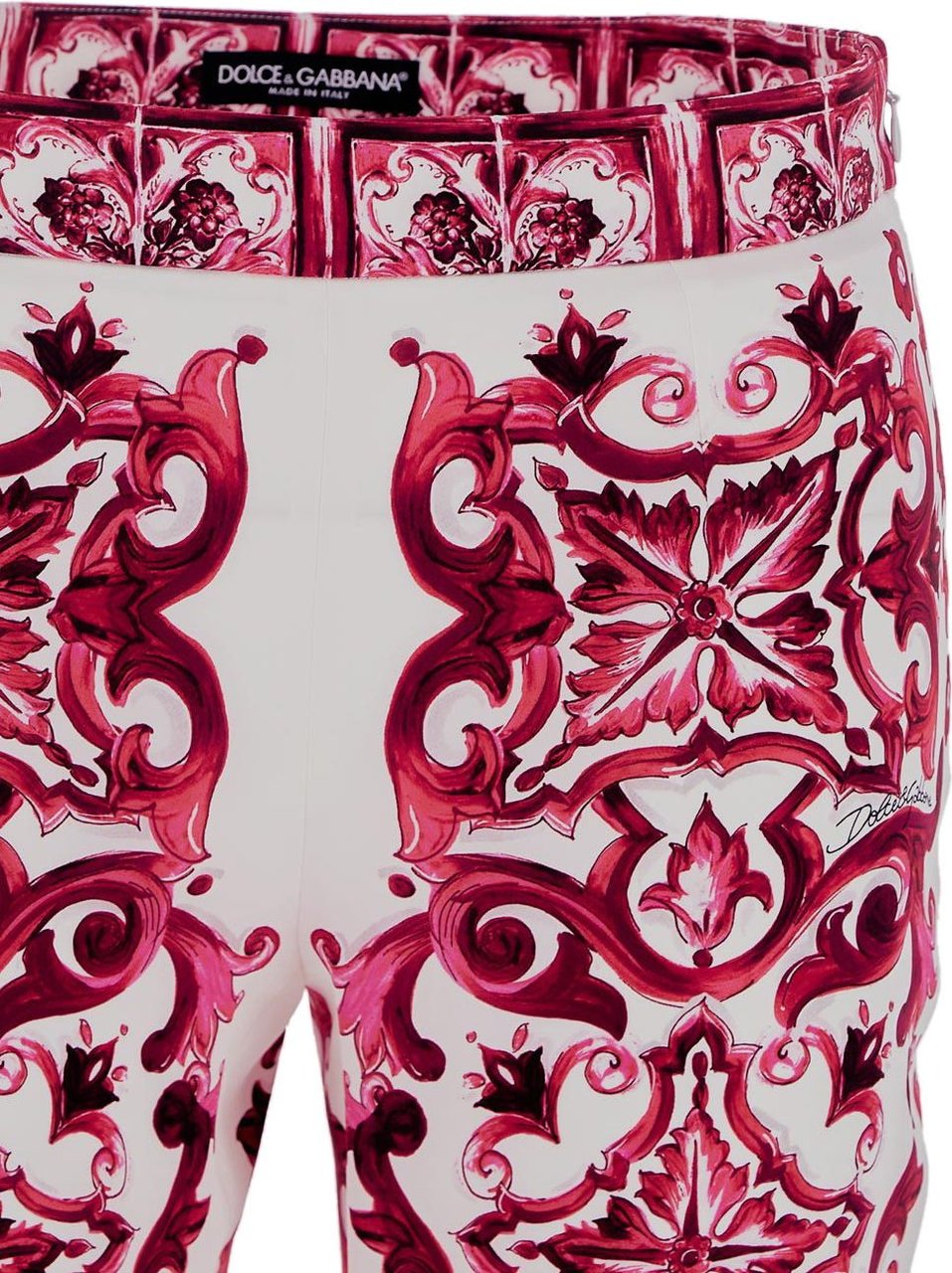 Dolce & Gabbana Flared Trompet-Leg Pants Wit