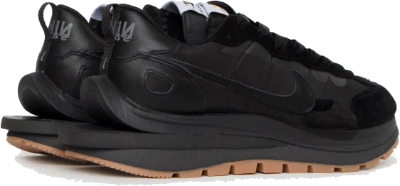 Nike Vaporwaffle Sacai Black Gum Zwart