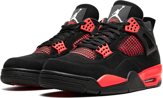 Nike Air Jordan 4 Retro Red Thunder (GS) Rood