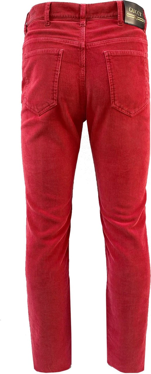 Gucci Gucci Velvet Trousers Rood
