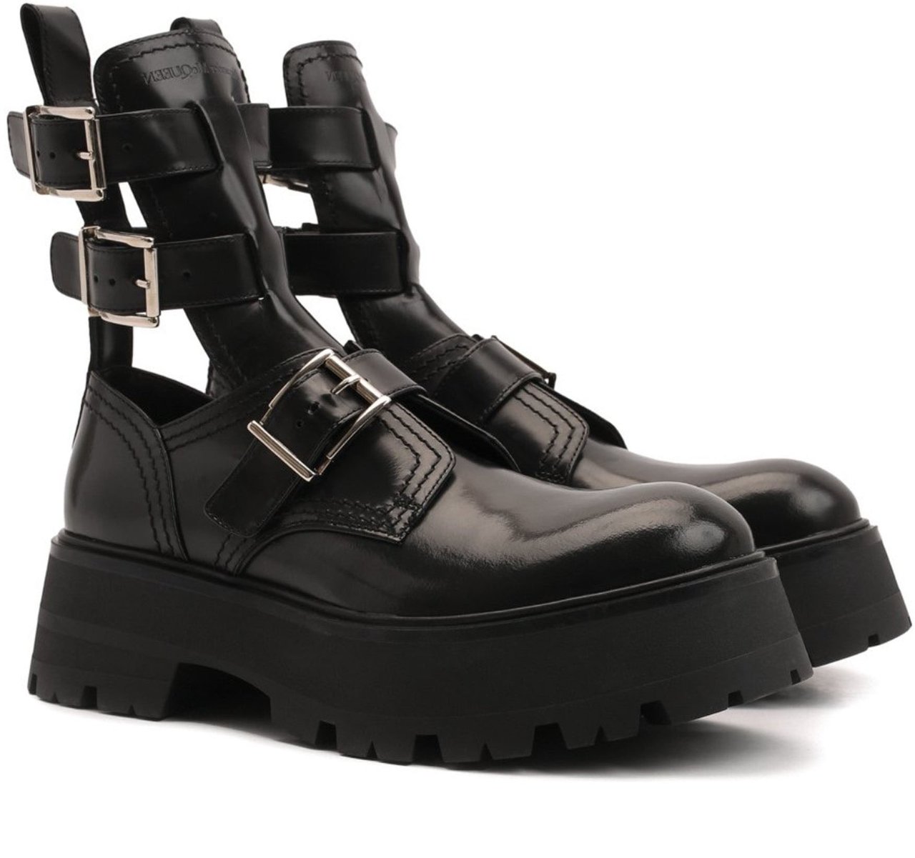Alexander McQueen RAVE BOOTS Zwart