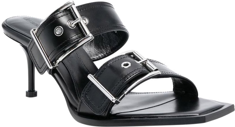 Alexander McQueen Sandals Black Zwart