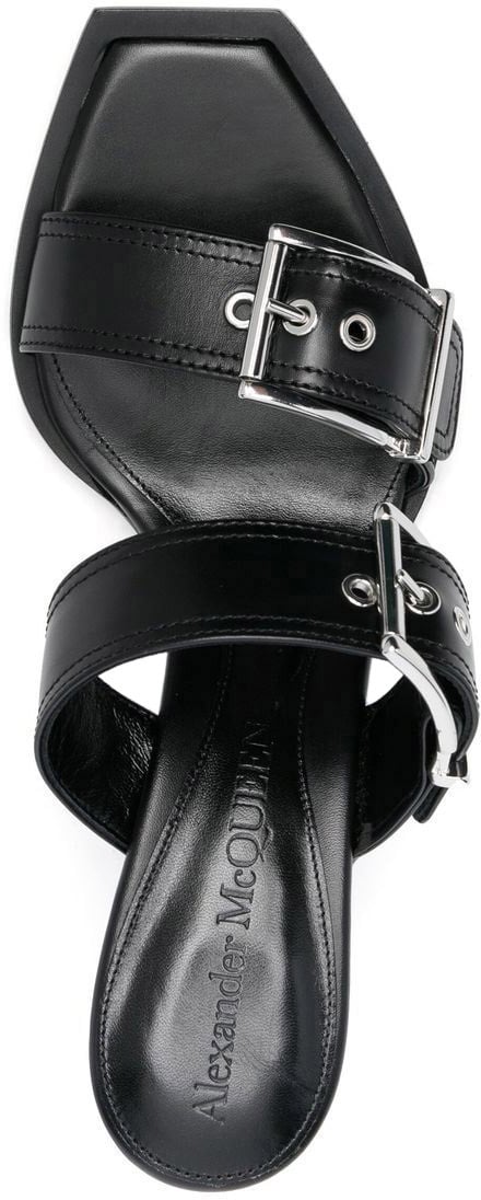 Alexander McQueen Sandals Black Zwart