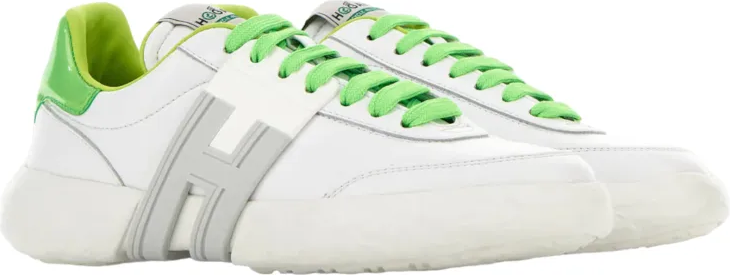 HOGAN Hogan Sneakers Bianco/grigio/verde Fluo Wit