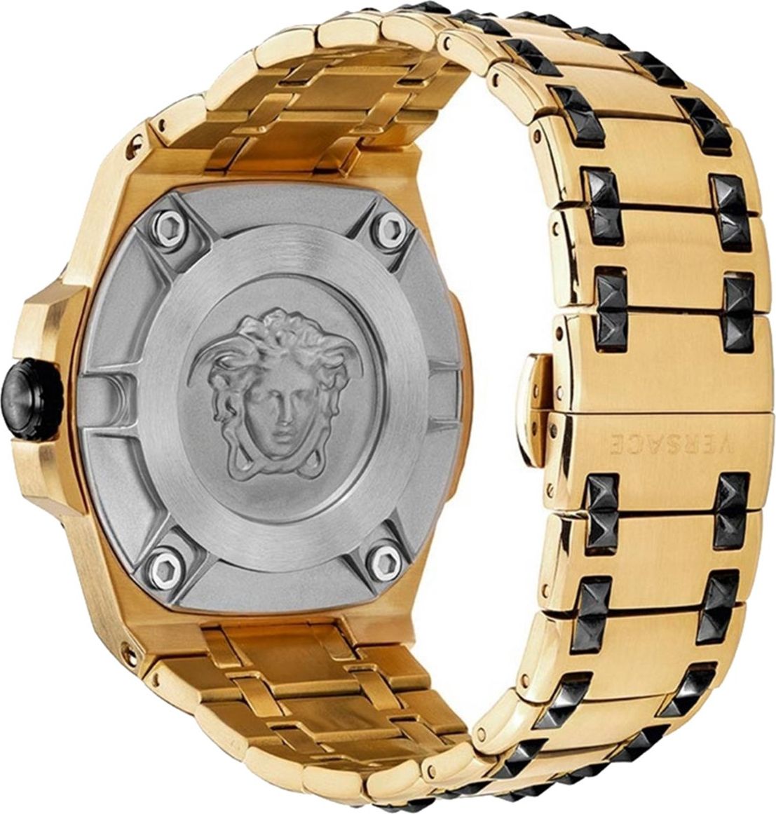 Versace VEDY00619 Chain Reaction heren horloge 45 mm Zwart