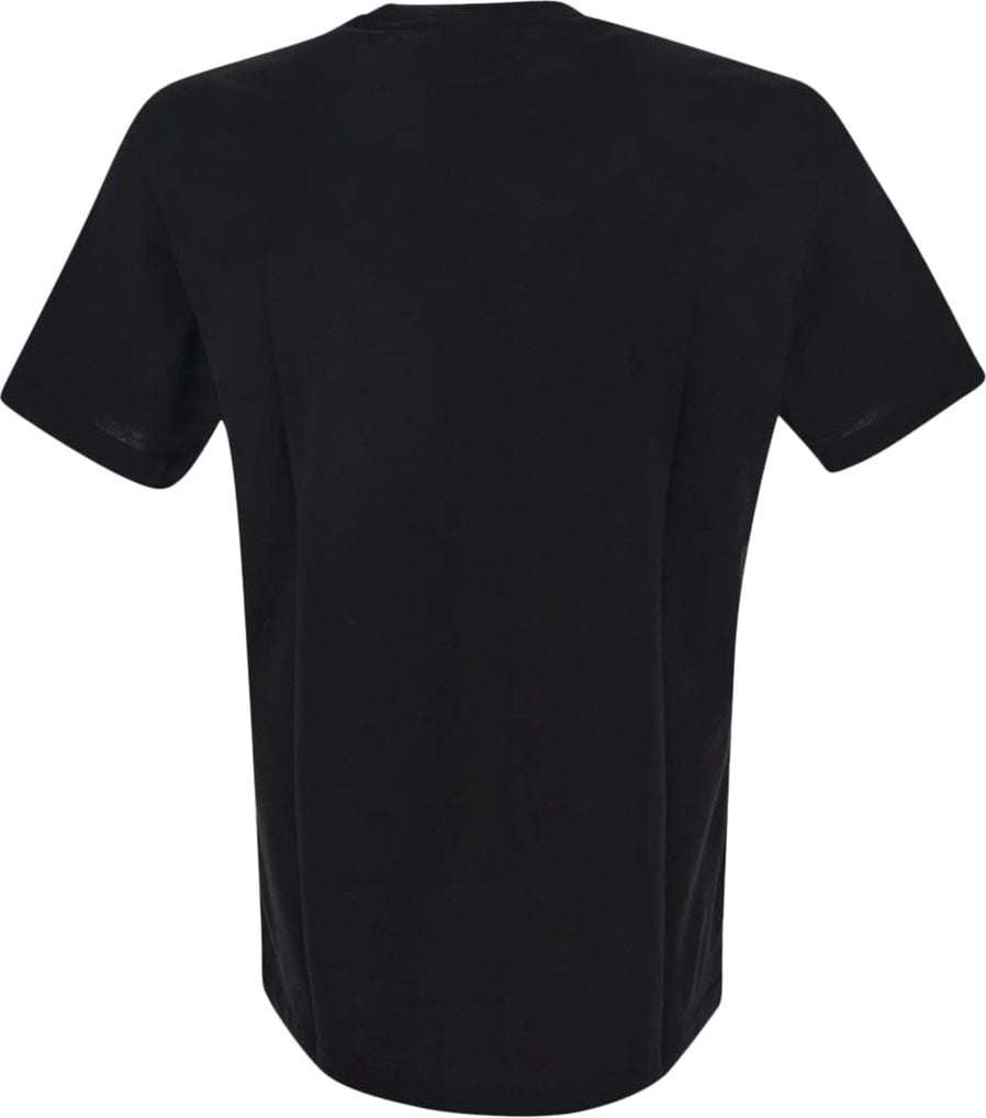 Versace Medusa Embroidery T-Shirt Zwart