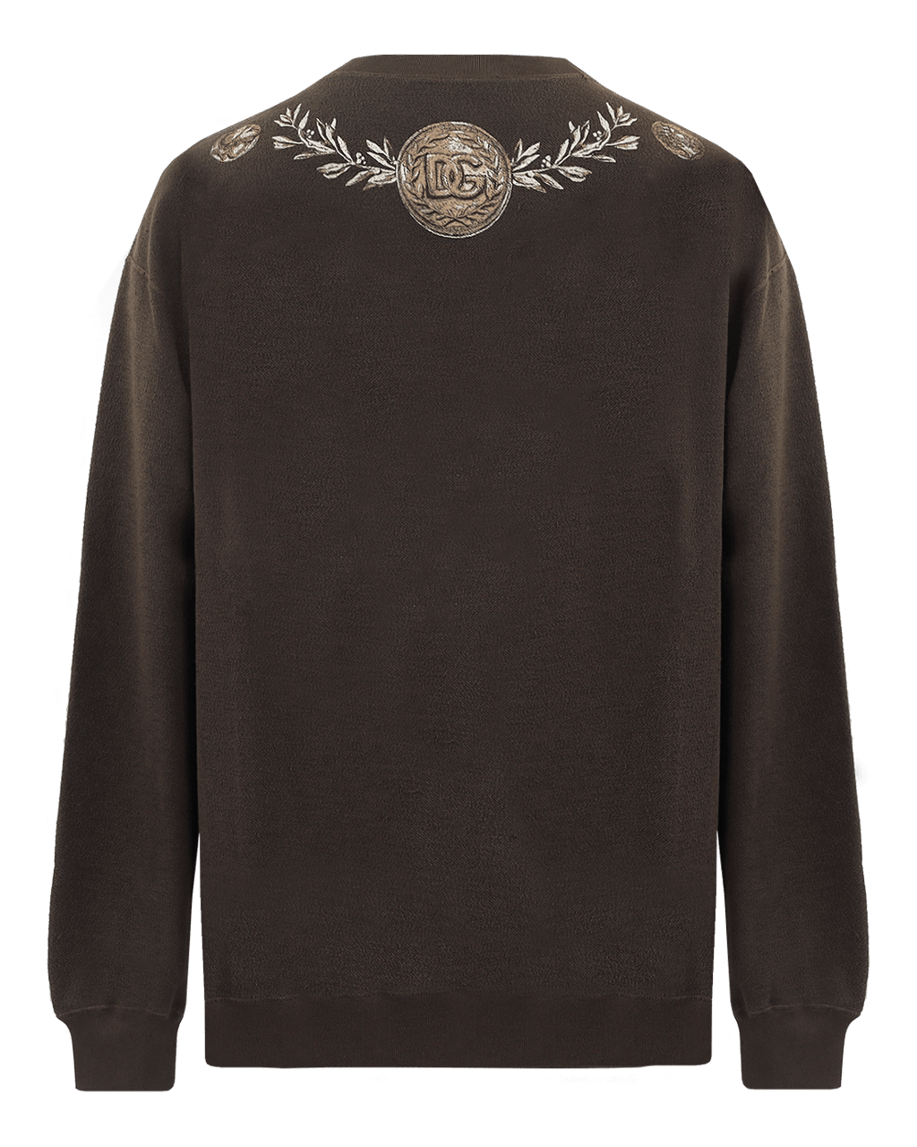 Dolce & Gabbana Heren Coin Print Inside-out Bruin Bruin