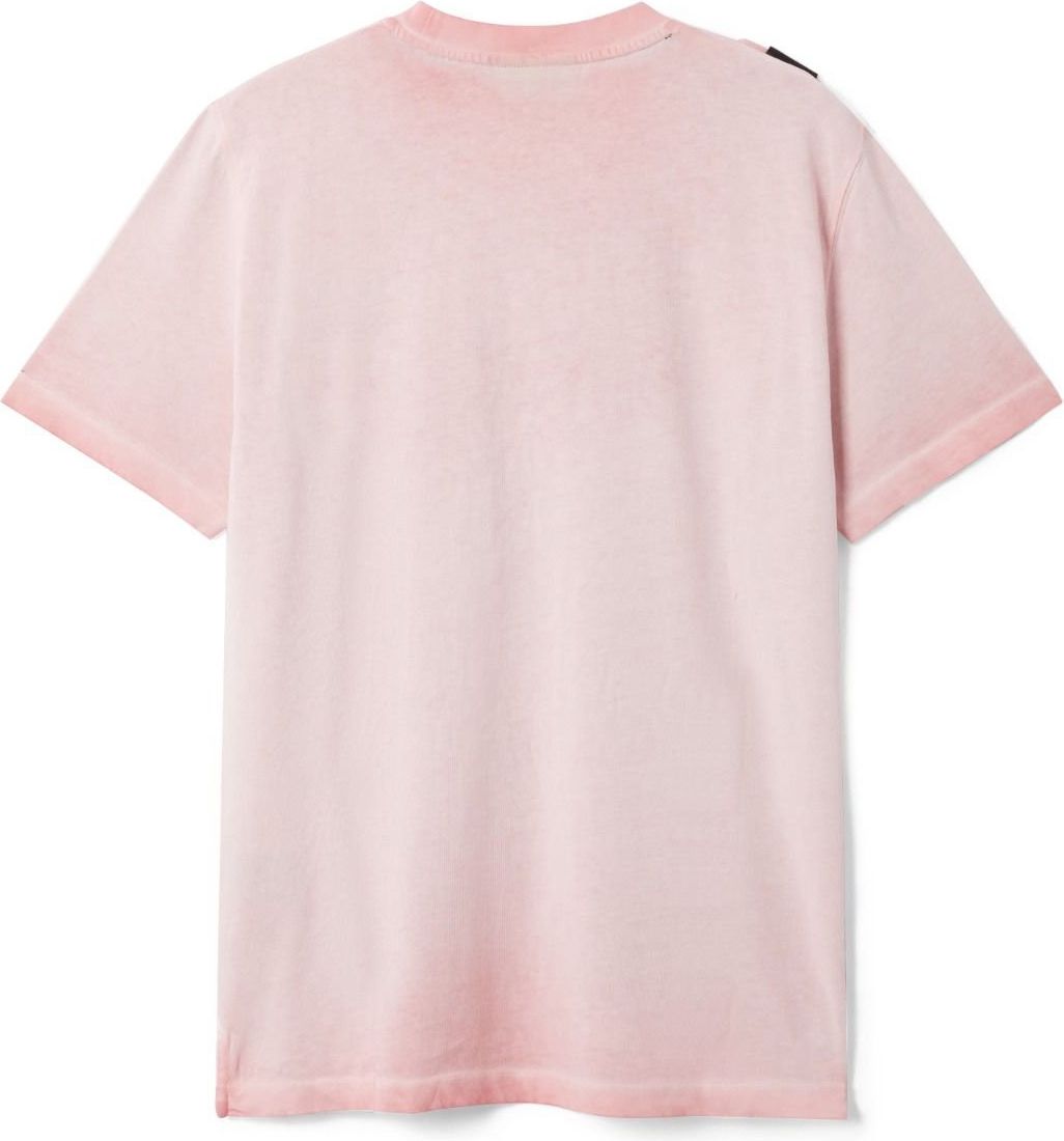 Ma.Strum Oil wash tee shirt Roze