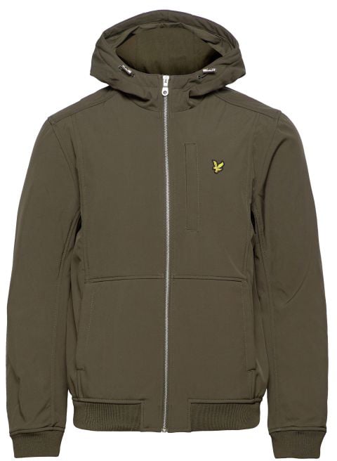Lyle & Scott Softchell jacket Groen