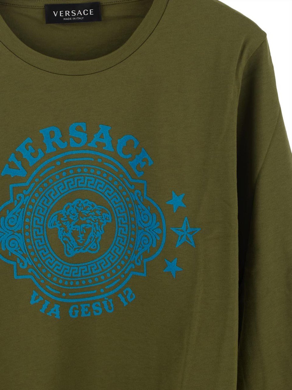 Versace Medusa Badge Kids T-Shirt Groen