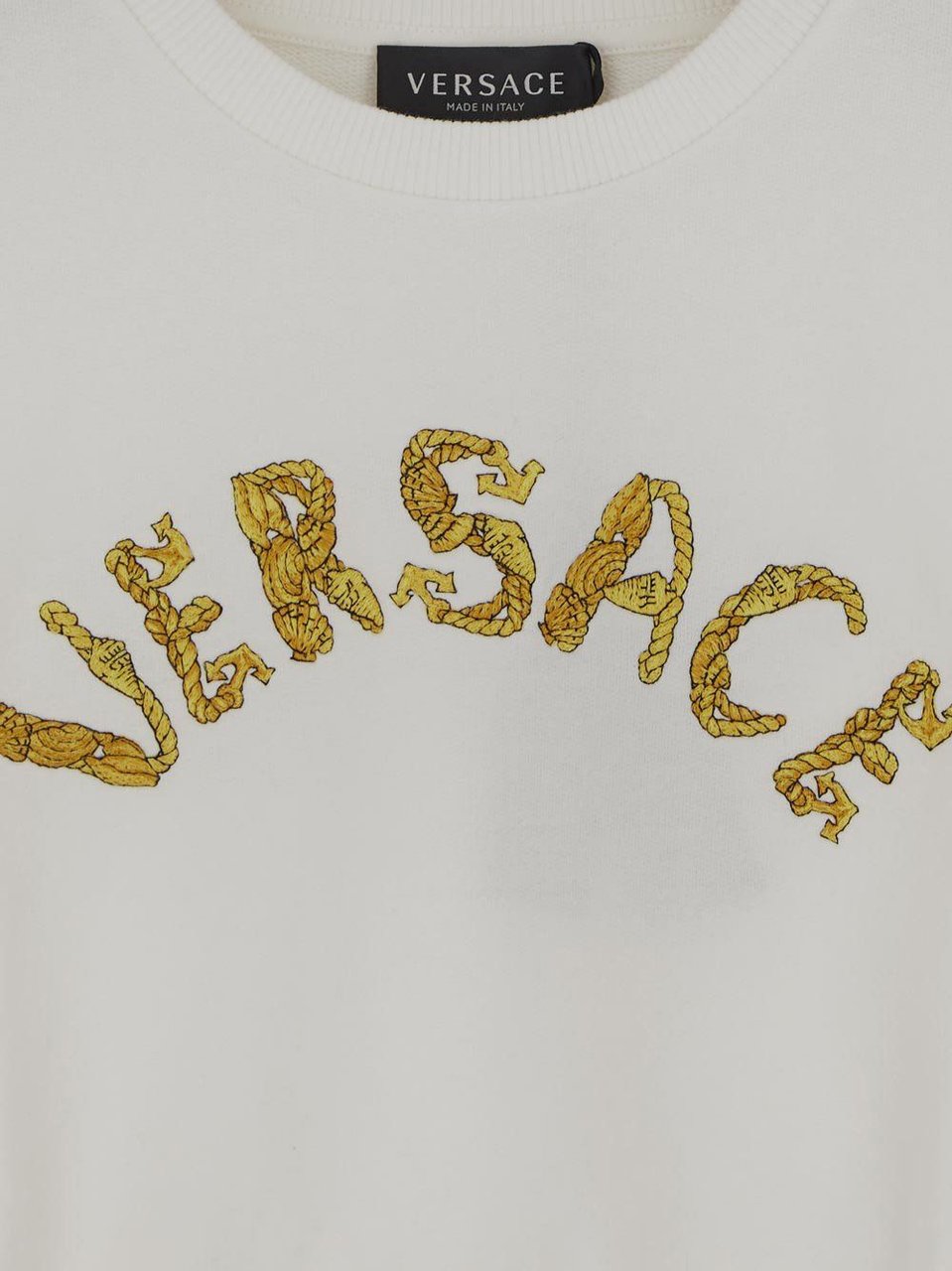 Versace Logo Sweatshirt Wit