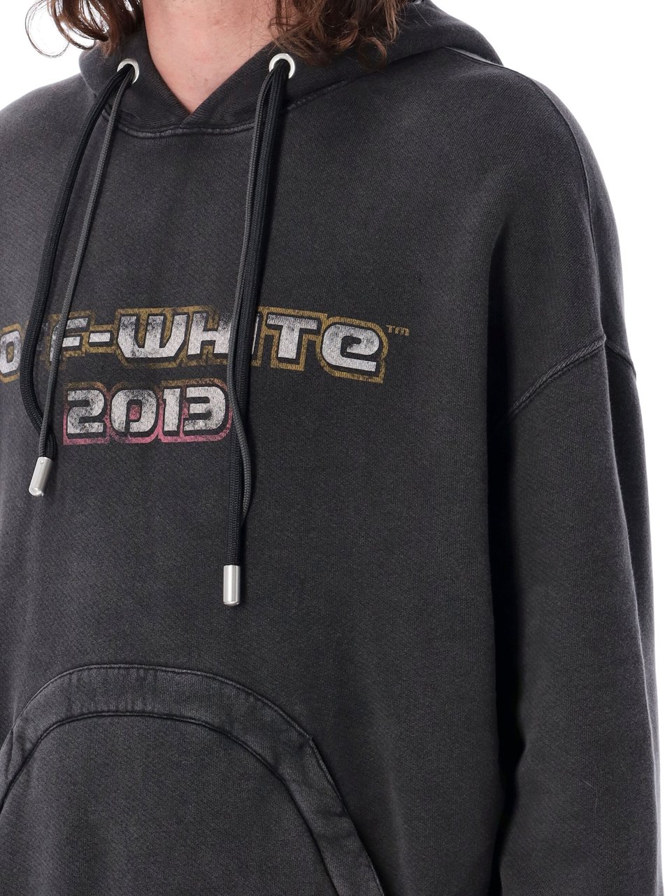 OFF-WHITE Digit Bacchus hoodie Zwart