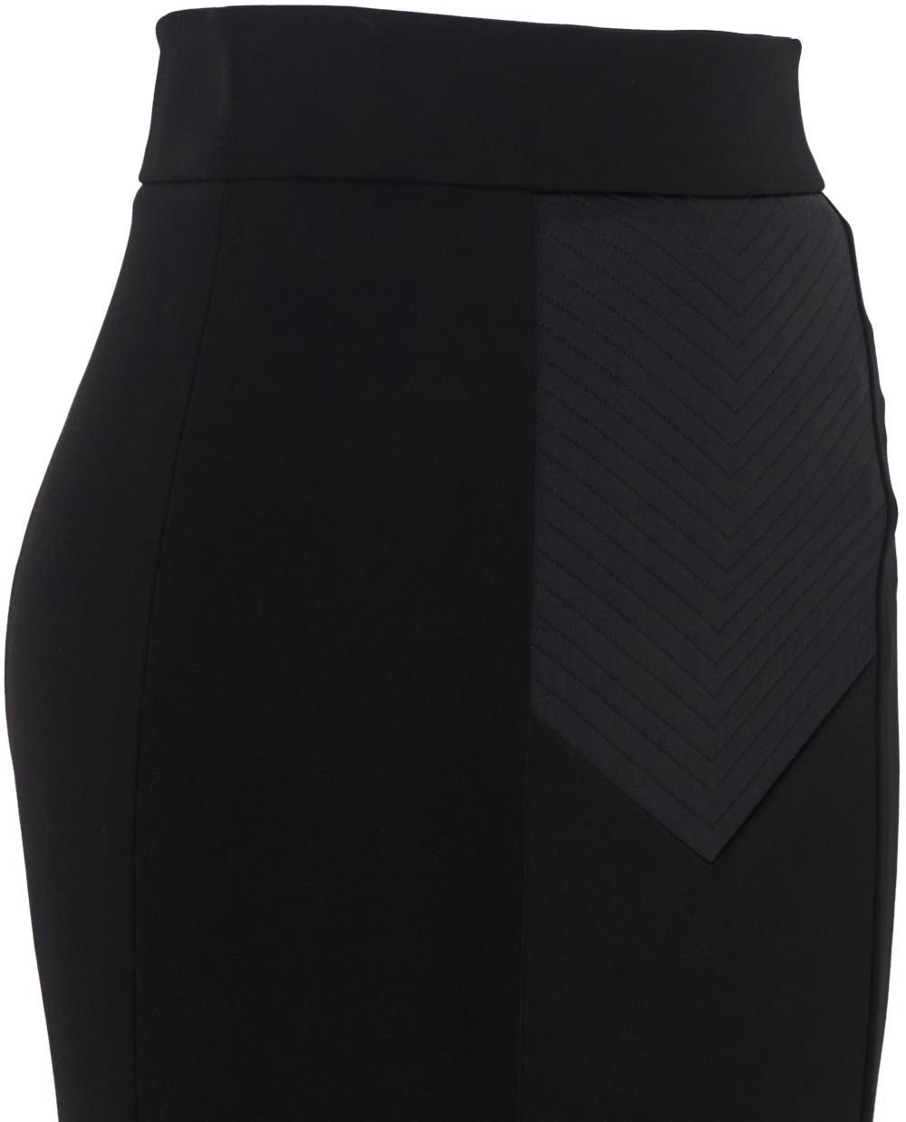 Dolce & Gabbana Pencil Midi Skirt Zwart