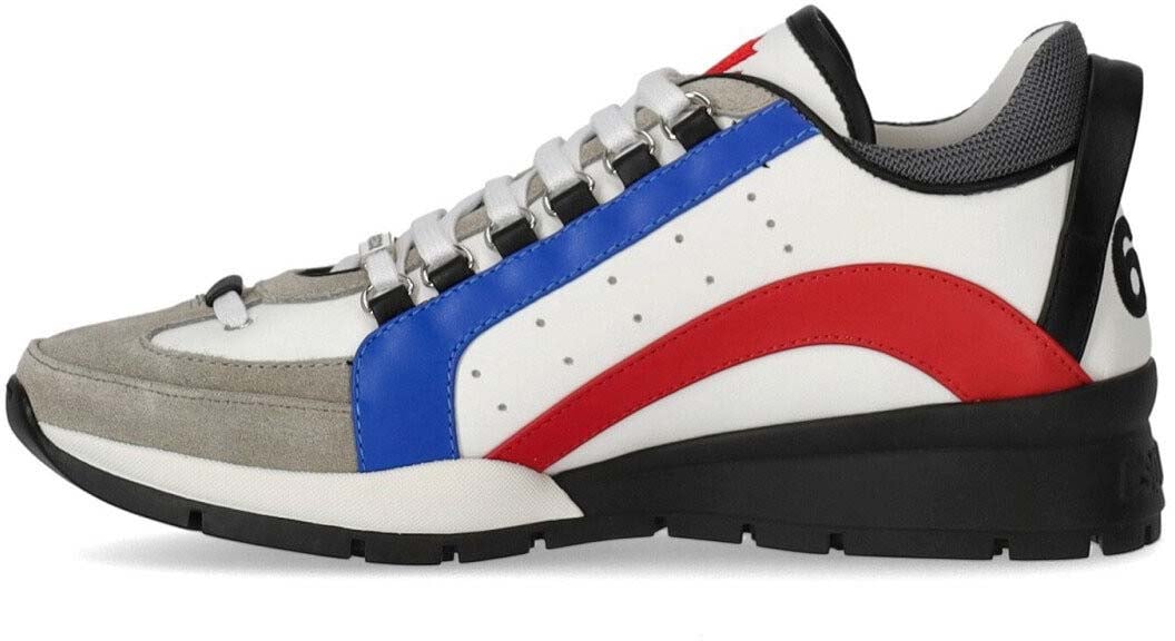 Dsquared2 Legendary White Blue Red Sneaker White Wit