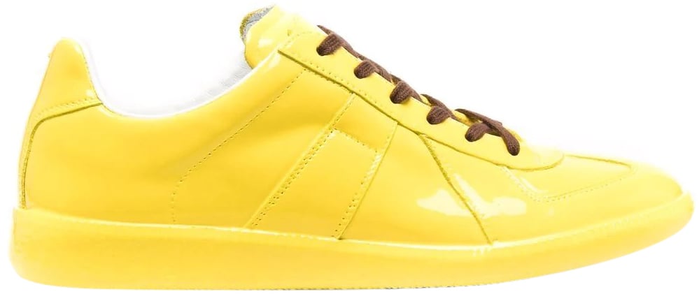 Maison Margiela "replica" Low Top Sneakers Geel